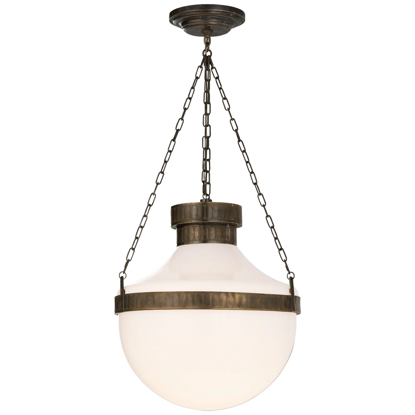 Modern Schoolhouse Two Light Lantern - Image 2