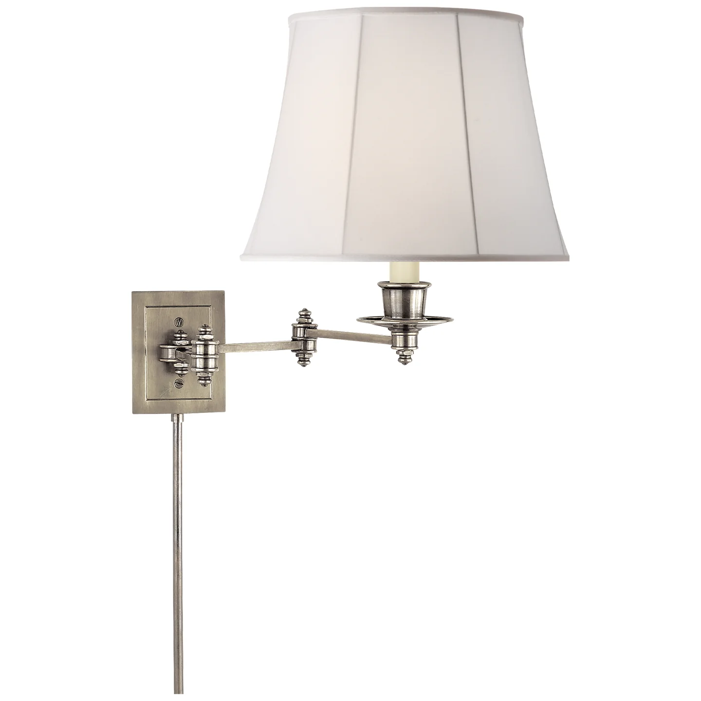 Swing Arm Sconce One Light Swing Arm Wall Lamp - Image 2