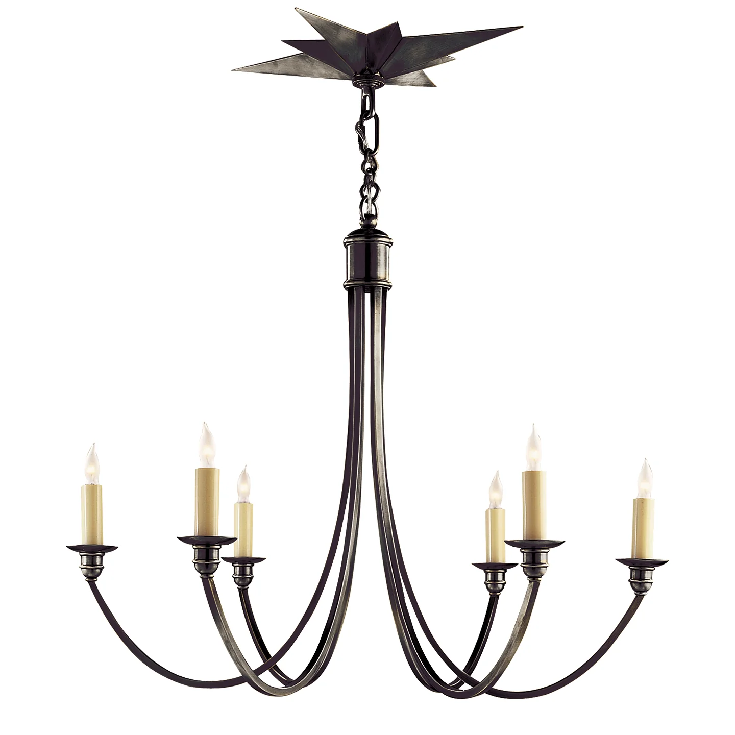 Venetian Six Light Chandelier - Image 3