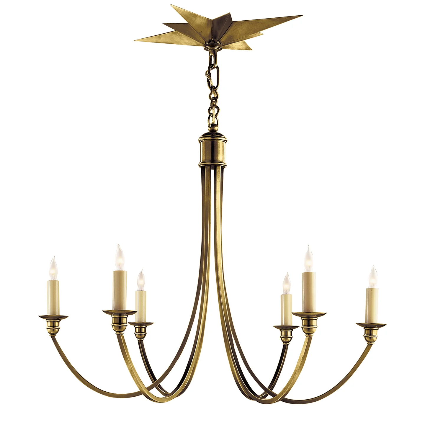 Venetian Six Light Chandelier - Image 2