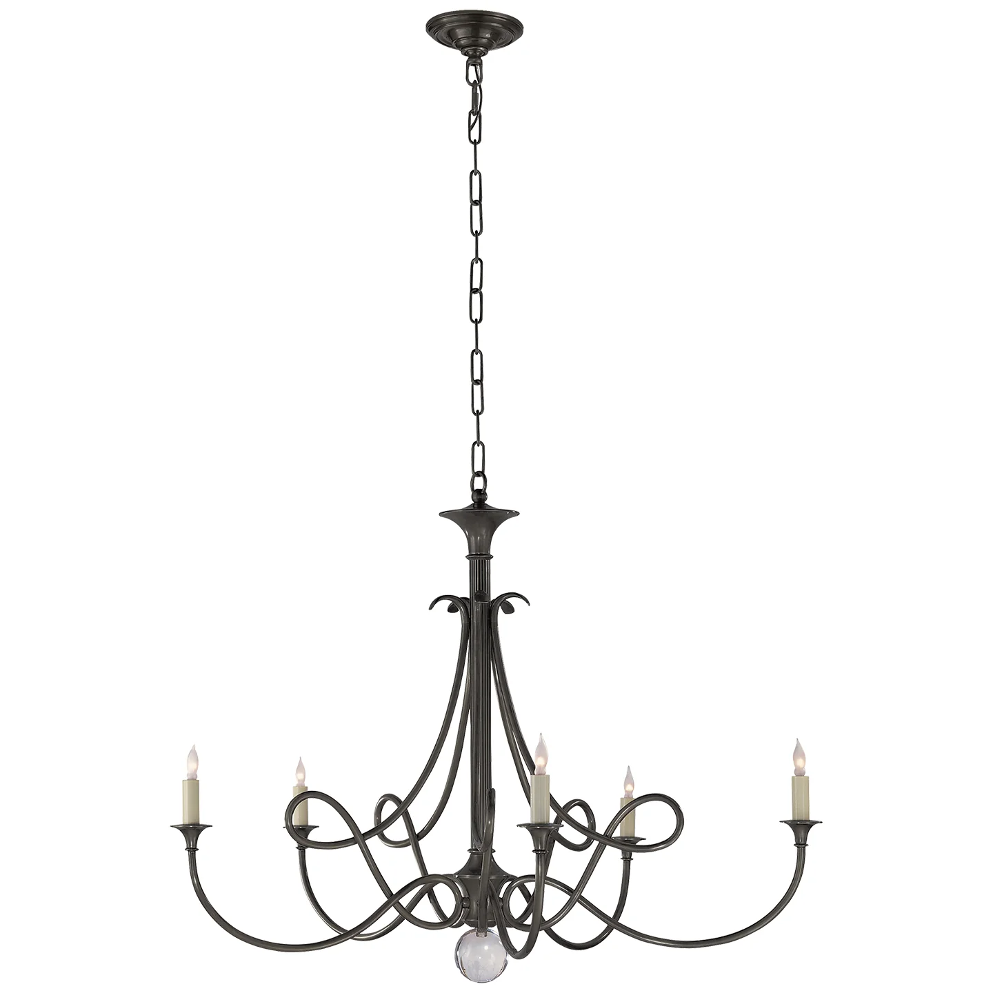 Double Twist Five Light Chandelier - Image 2