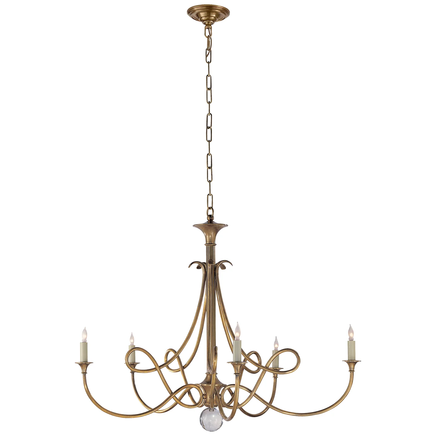 Double Twist Five Light Chandelier - Image 1
