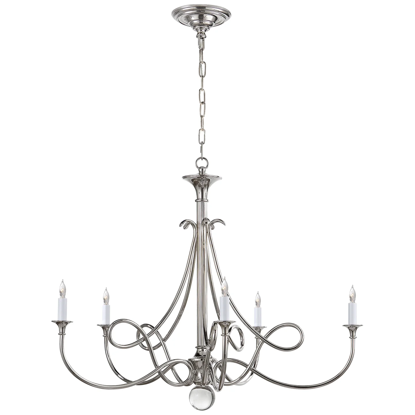 Double Twist Five Light Chandelier - Image 3