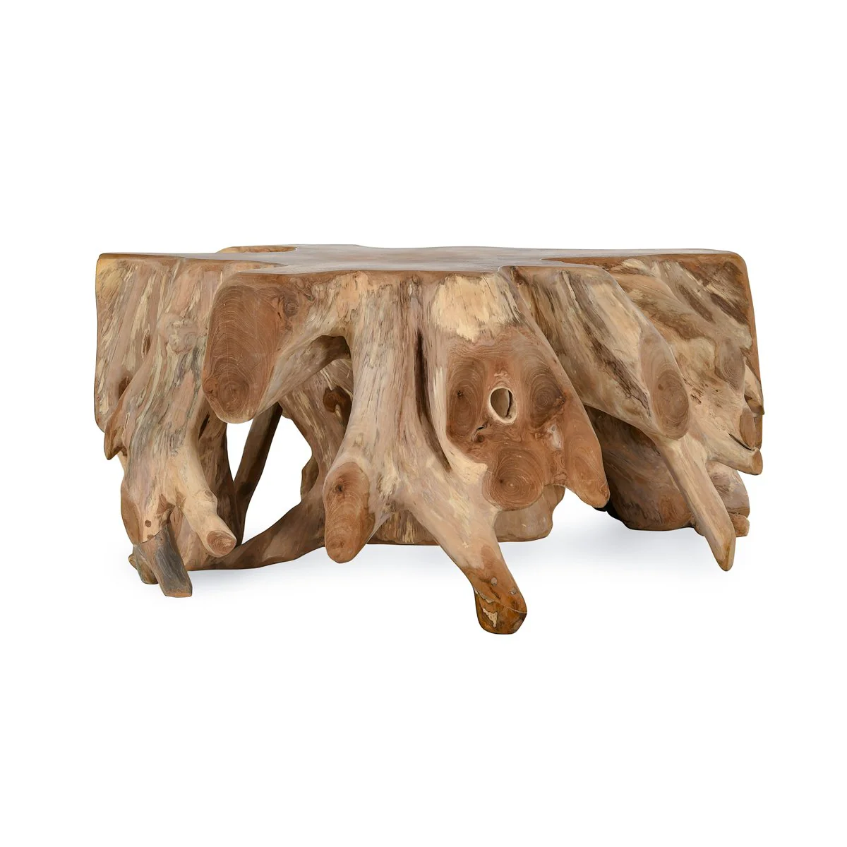 51005386 Classic Homes Cypress Root Coffee Table Natural - Image 1