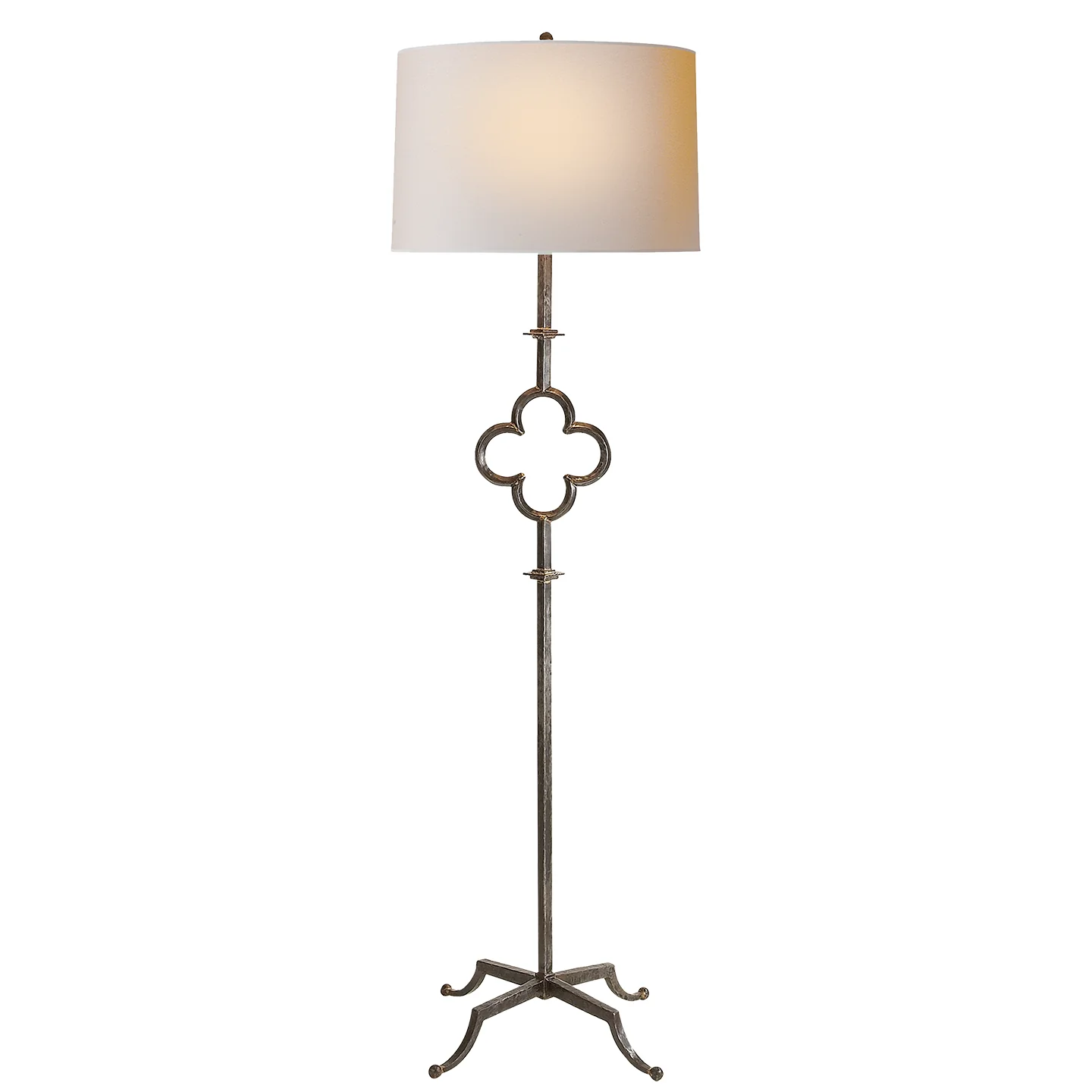 Quatrefoil Two Light Floor Lamp - Image 3
