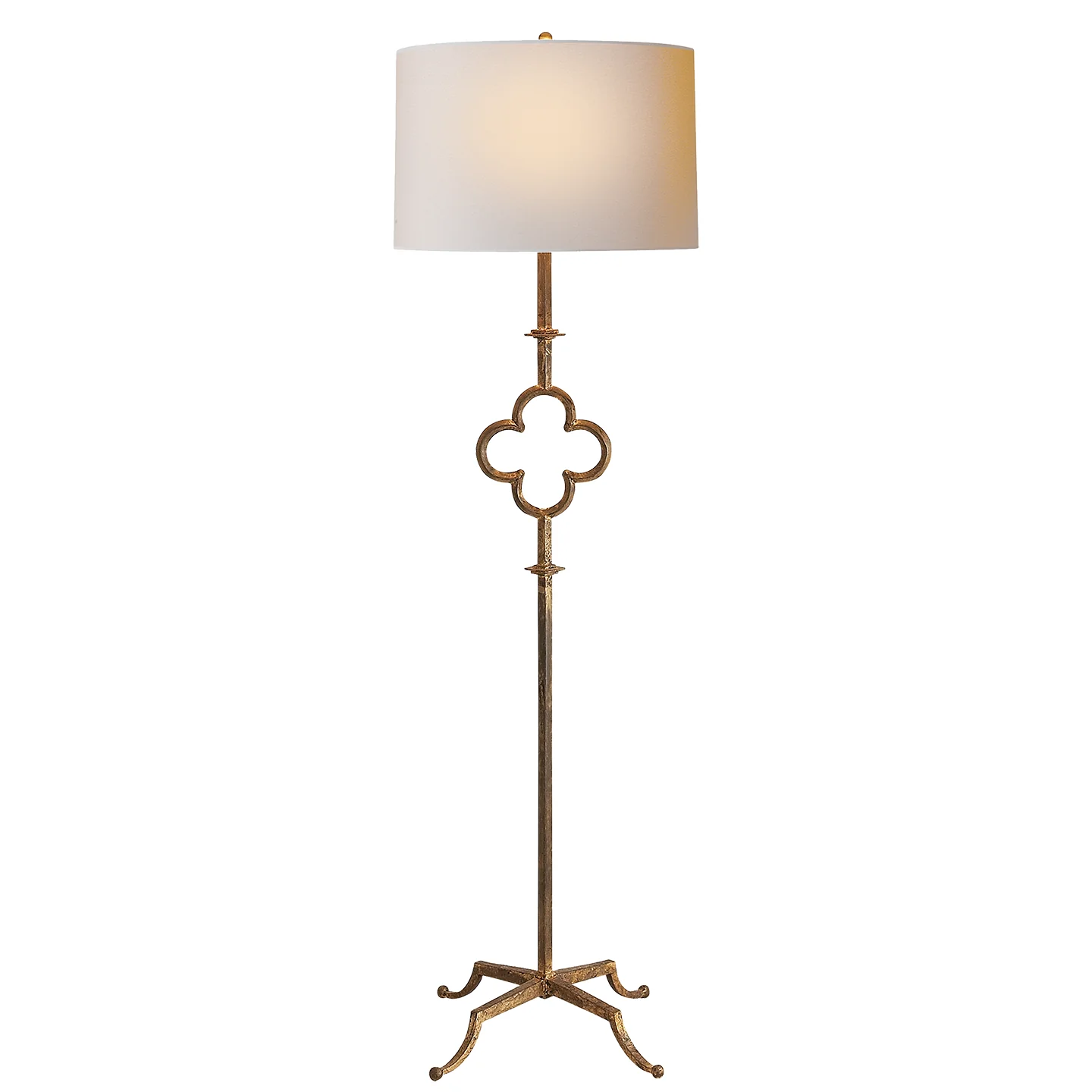 Quatrefoil Two Light Floor Lamp - Image 2