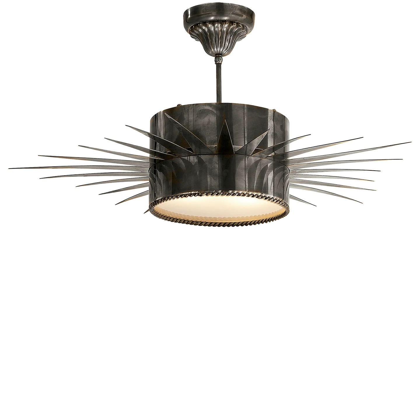 Soleil Two Light Semi Flush Mount - Image 2