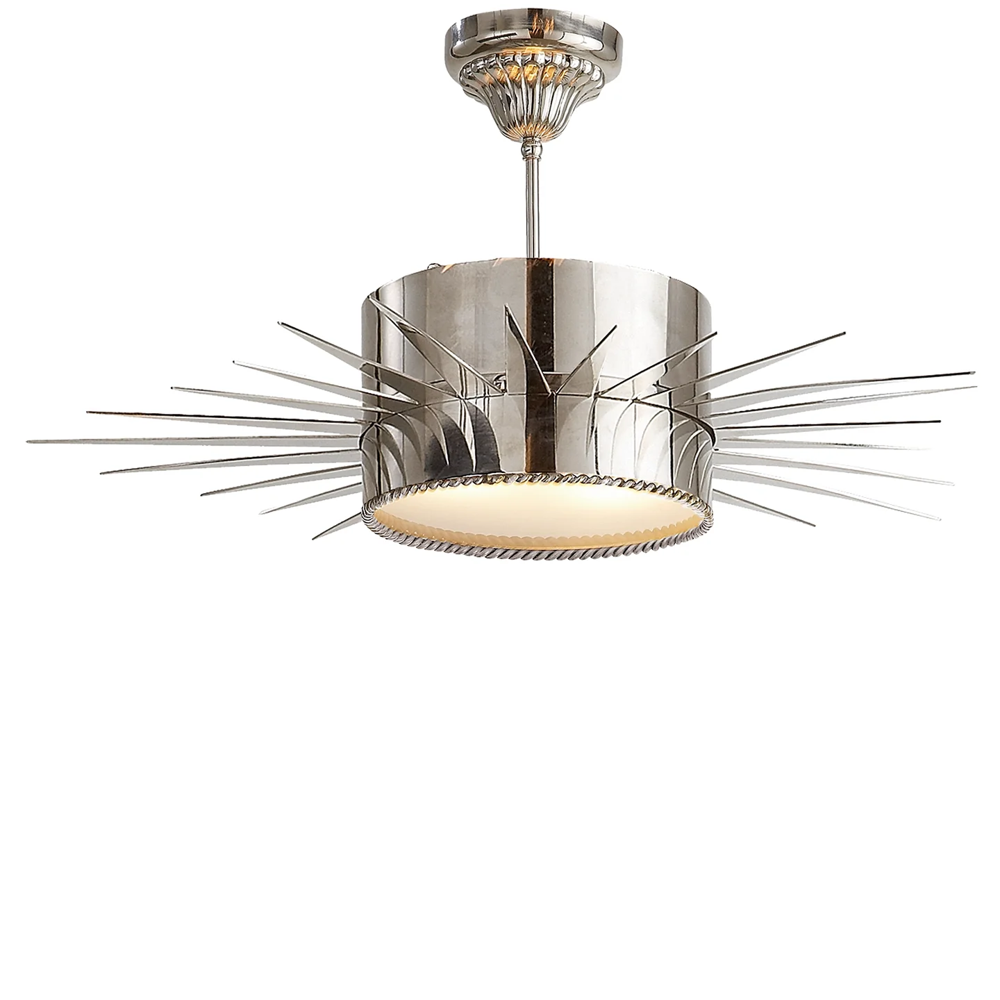 Soleil Two Light Semi Flush Mount - Image 3