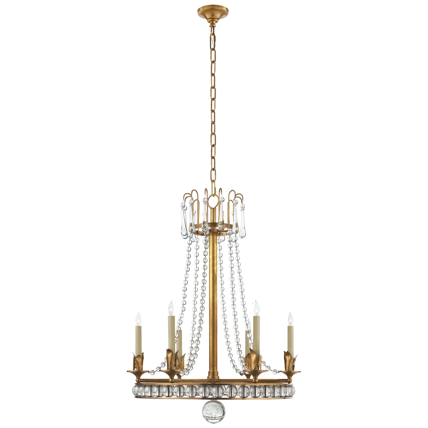 Regency Six Light Chandelier - Image 2