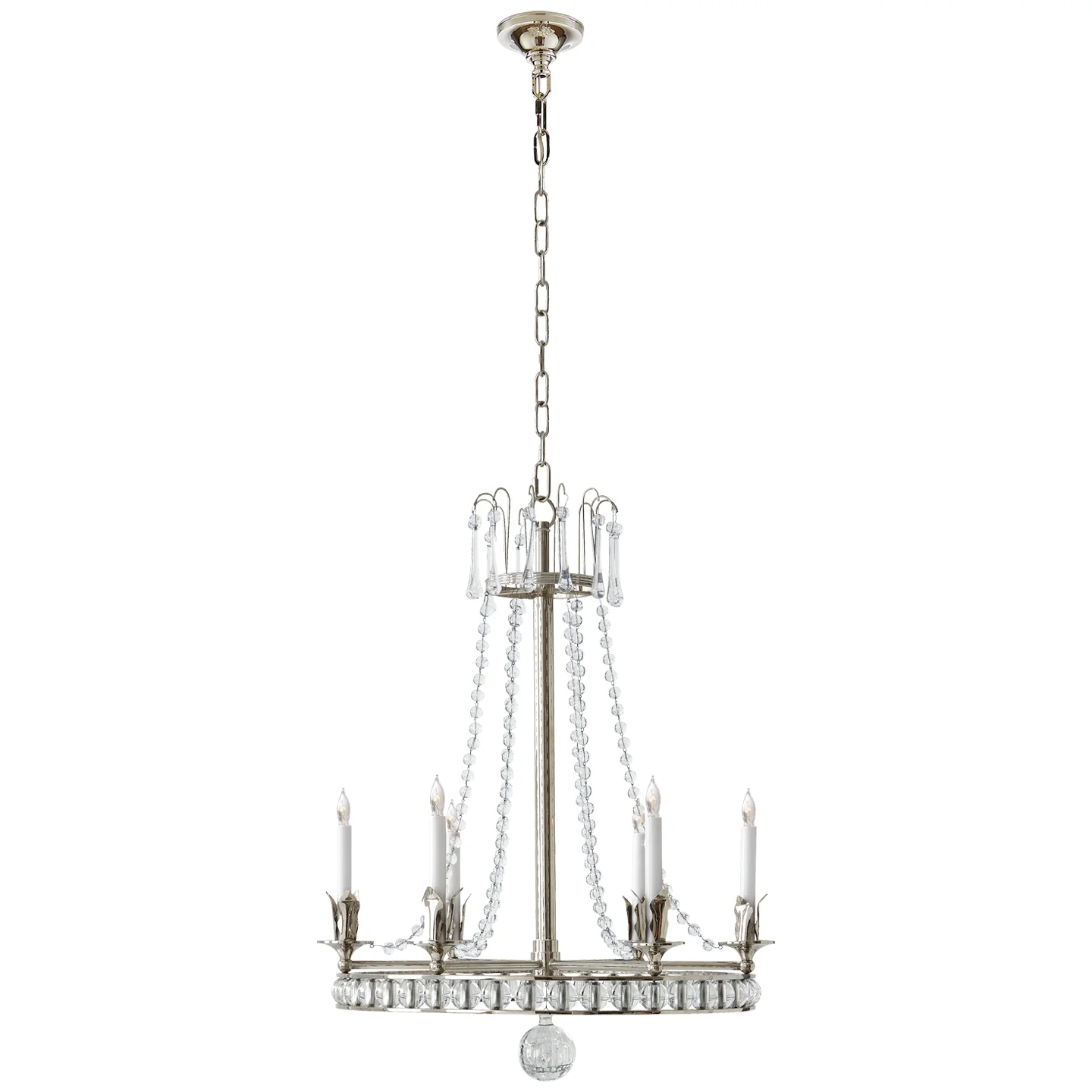 Regency Six Light Chandelier - Image 1