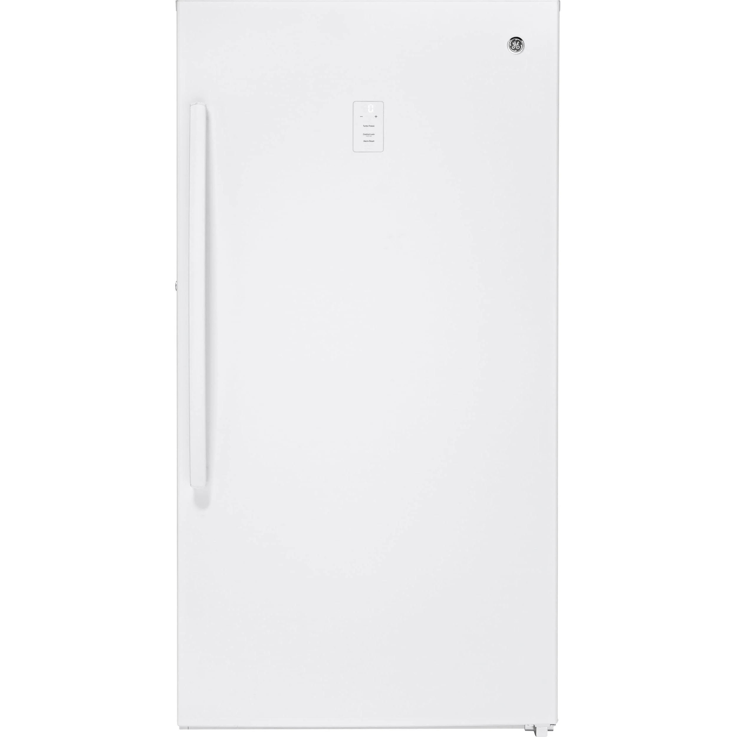 GE 21.3 cu.ft. Upright Freezer with Turbo Freeze FUF21SMRWW