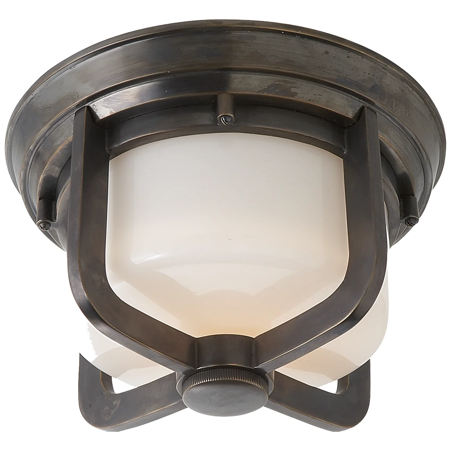Milton One Light Flush Mount - Image 3