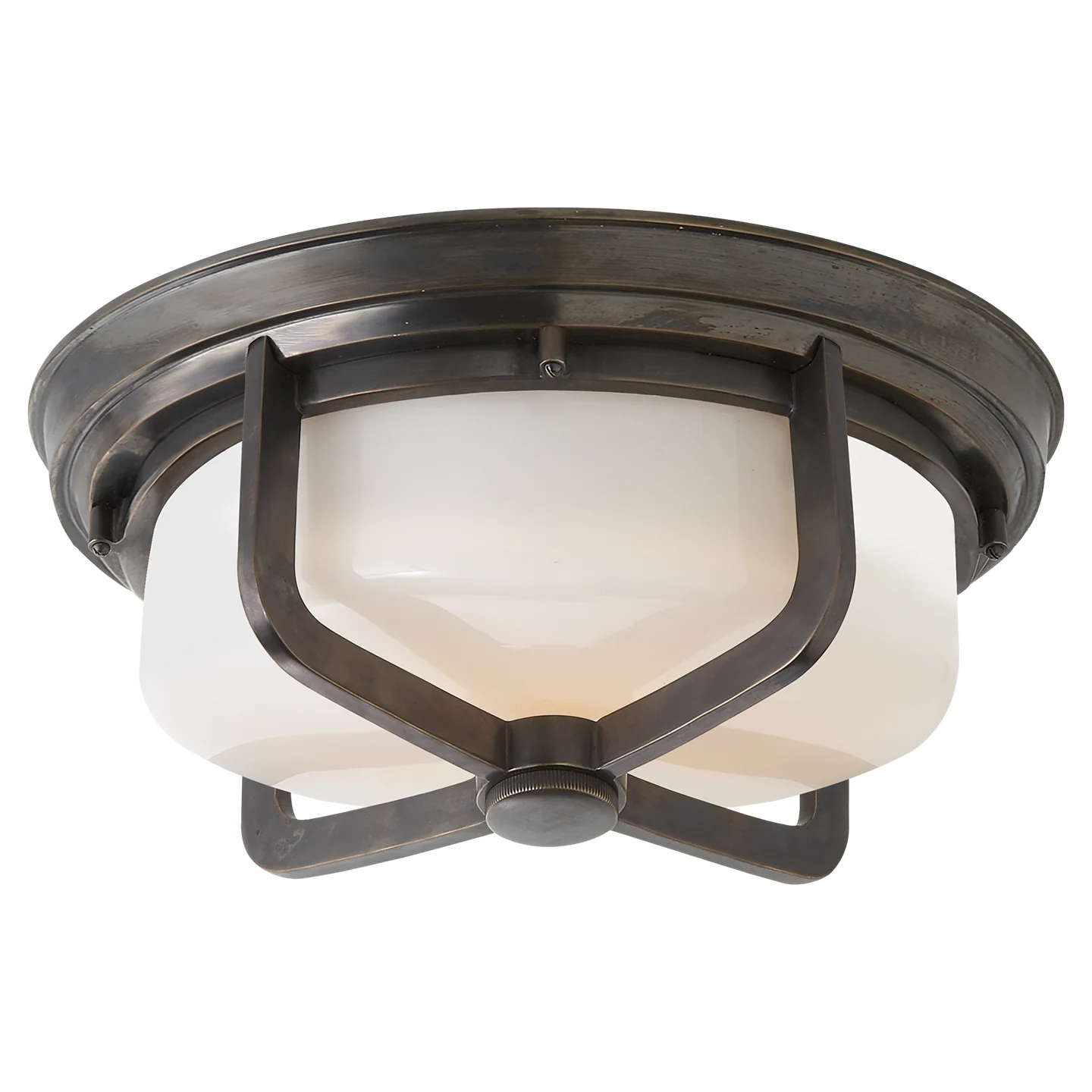 Milton Two Light Flush Mount - Image 3