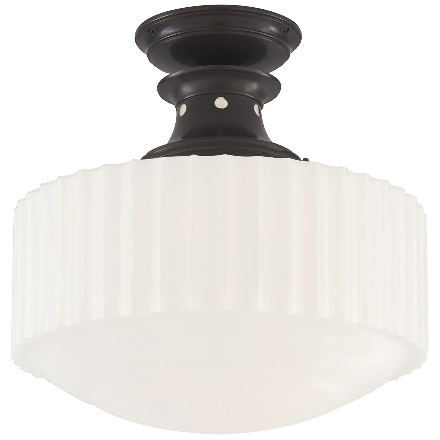 Milton Road One Light Flush Mount