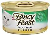 Fancy Feast Wet Cat Food  Flaked Trout Feast  3 oz. Can - Image 1