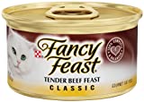 Fancy Feast Grain Free Pate Wet Cat Food  Tender Beef Feast  3 oz. Can - Image 1