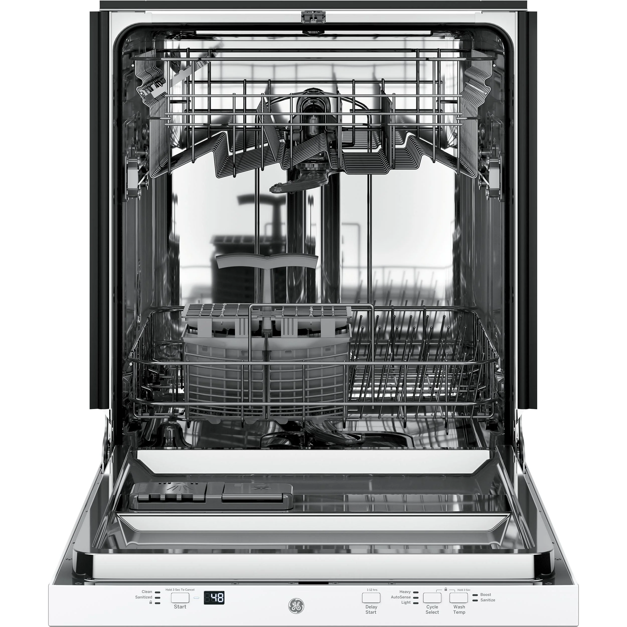 GE Built-in Dishwasher with Sanitize Option GDT225SGLWW - Image 3