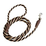 Mendota Pet Small  Snap Leash  3/8  x 4   Mocha - Image 1