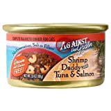 Against The Grain Shrimp Daddy with Tuna & Salmon Canned Cat Food 24/2.8 oz - Image 1
