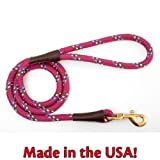 Mendota Pet Snap Leash  1/2  x 4   Rasp Conf - Image 1