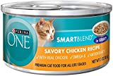 Purina ONE True Instinct Natural  High Protein Wet Cat Food  Chicken Recipe in Gravy  3 oz. Pull-Top Can - Image 1