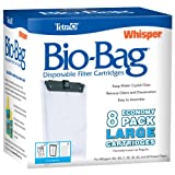 Tetra Whisper Bio-Bag Disposable Filter Cartridges 8 Count  for Aquariums  Large  Unassembled - Image 1