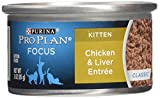 Purina Pro Plan Canned Kitten Chicken Liver Food, 3 oz. - Image 1