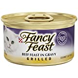Fancy Feast Gravy Grilled Wet Cat Food  Beef Feast  3 oz. Can - Image 1
