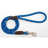 Mendota Night Viz Reflective Snap Lead .5in x 6ft BLUE - Image 1