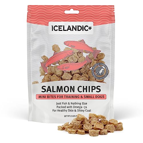 Icelandic+ Mini Fish Chips: Salmon 2.5oz - Image 1
