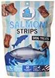 Plato Real Strips Salmon Dog Treats, 18 Oz - Image 1