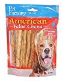 PET FACTORY INC Dog Treats, American Beefhide Chicken-Flavor Twists - Image 1
