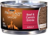 Purina Pro Plan Adult Cat Beef & Carrots, 24x3oz - Image 1