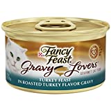 Fancy Feast Gravy Wet Cat Food  Gravy Lovers Turkey Feast in Roasted Turkey Flavor Gravy  3 oz. Can - Image 1