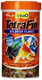 Tetra TetraFin Balanced Diet Goldfish Flake Food for Optimal Health  3.53 Ounces - Image 1