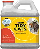 Purina Tidy Cats Clumping Cat Litter  24/7 Performance Multi Cat Litter  14 lb. Jug - Image 1