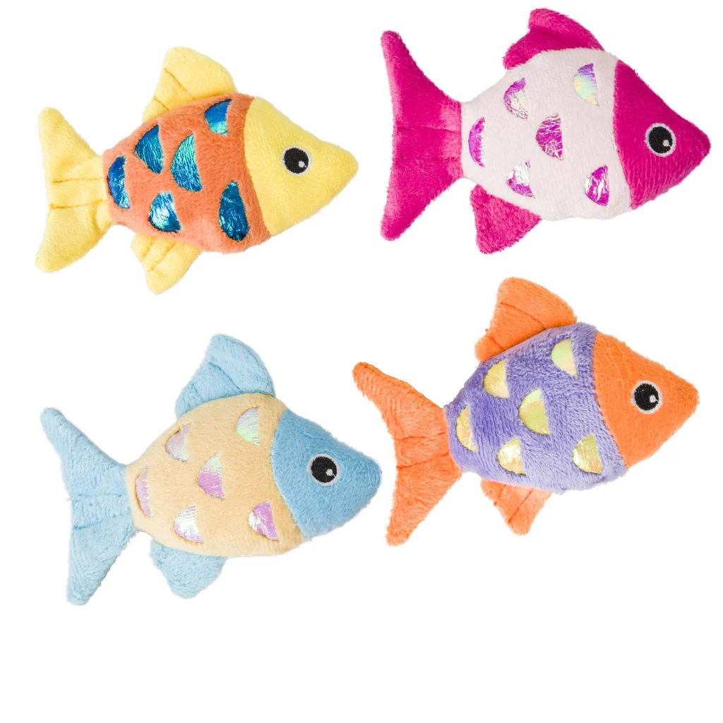 Spot Ethical Pet Cat Toy Shimmer Glimmer Fish With Catnip - Image 1