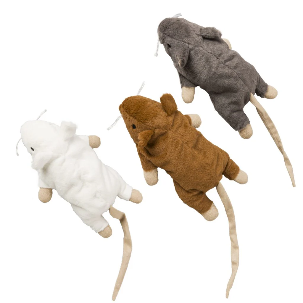 Spot Ethical Pet Cat Toy Super Mouse Sam With Catnip 11In Assorted - Image 1