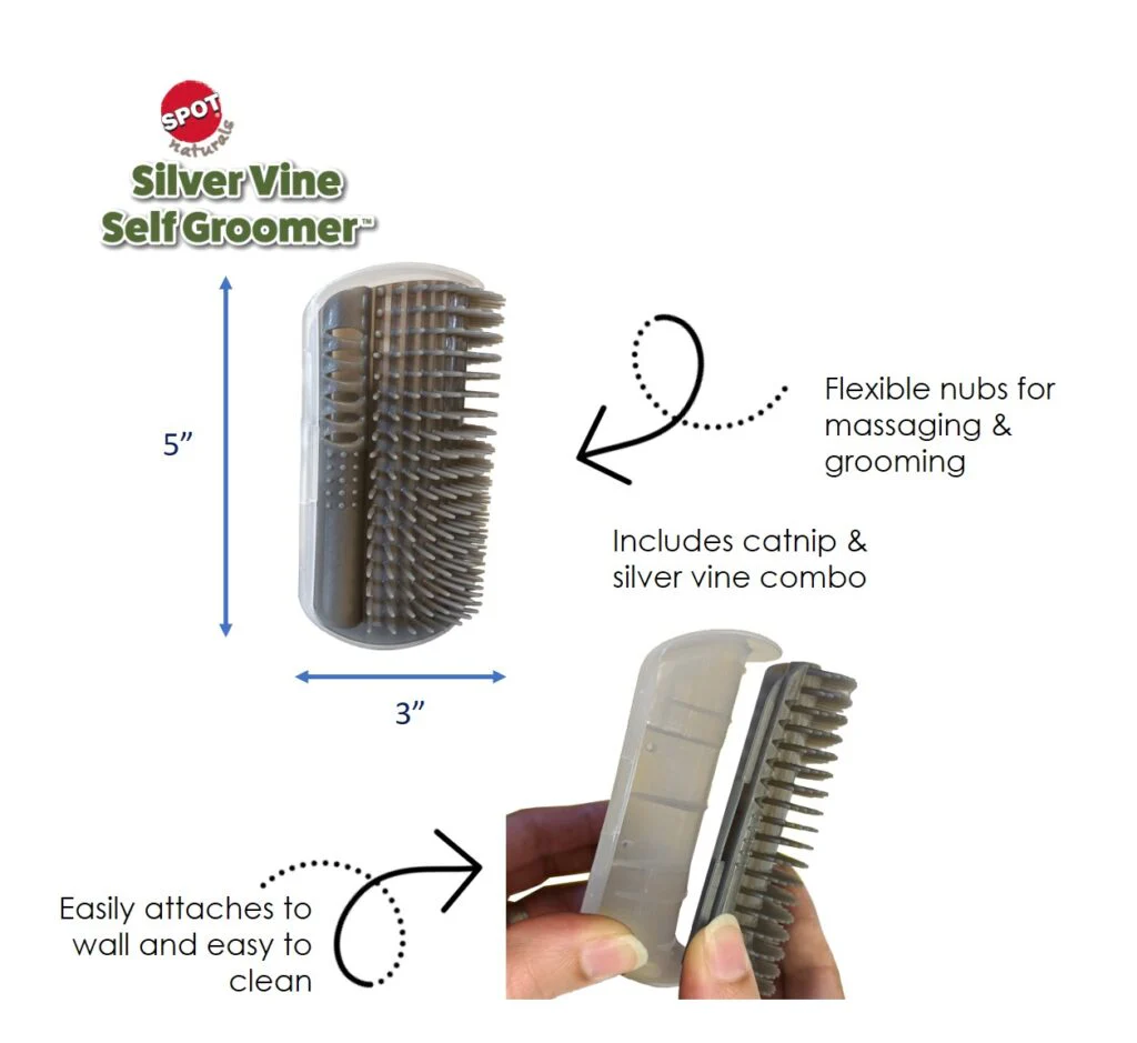 Spot Ethical Pet Silver Vine Self Groomer - Image 1