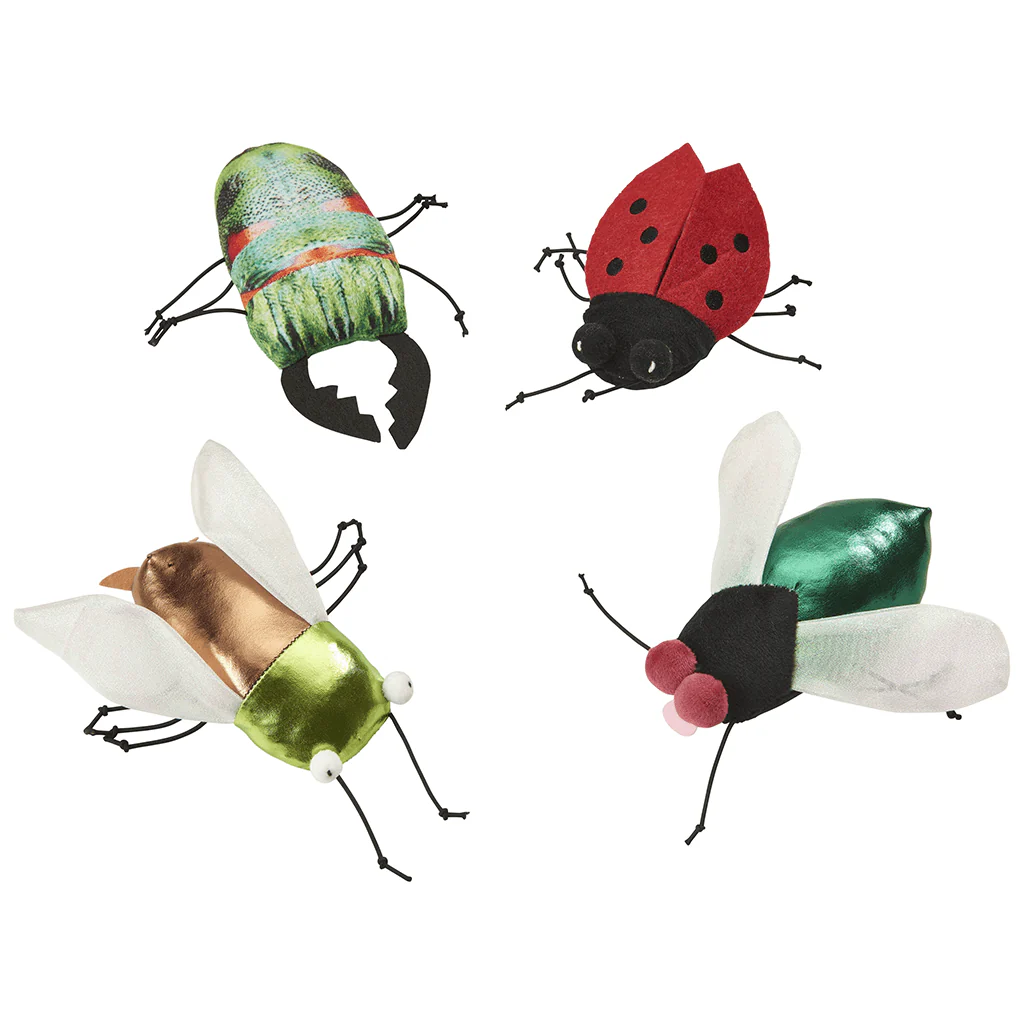 Spot Ethical Pet Cat Toy Buzzing Insects 5In Assorted - Image 1