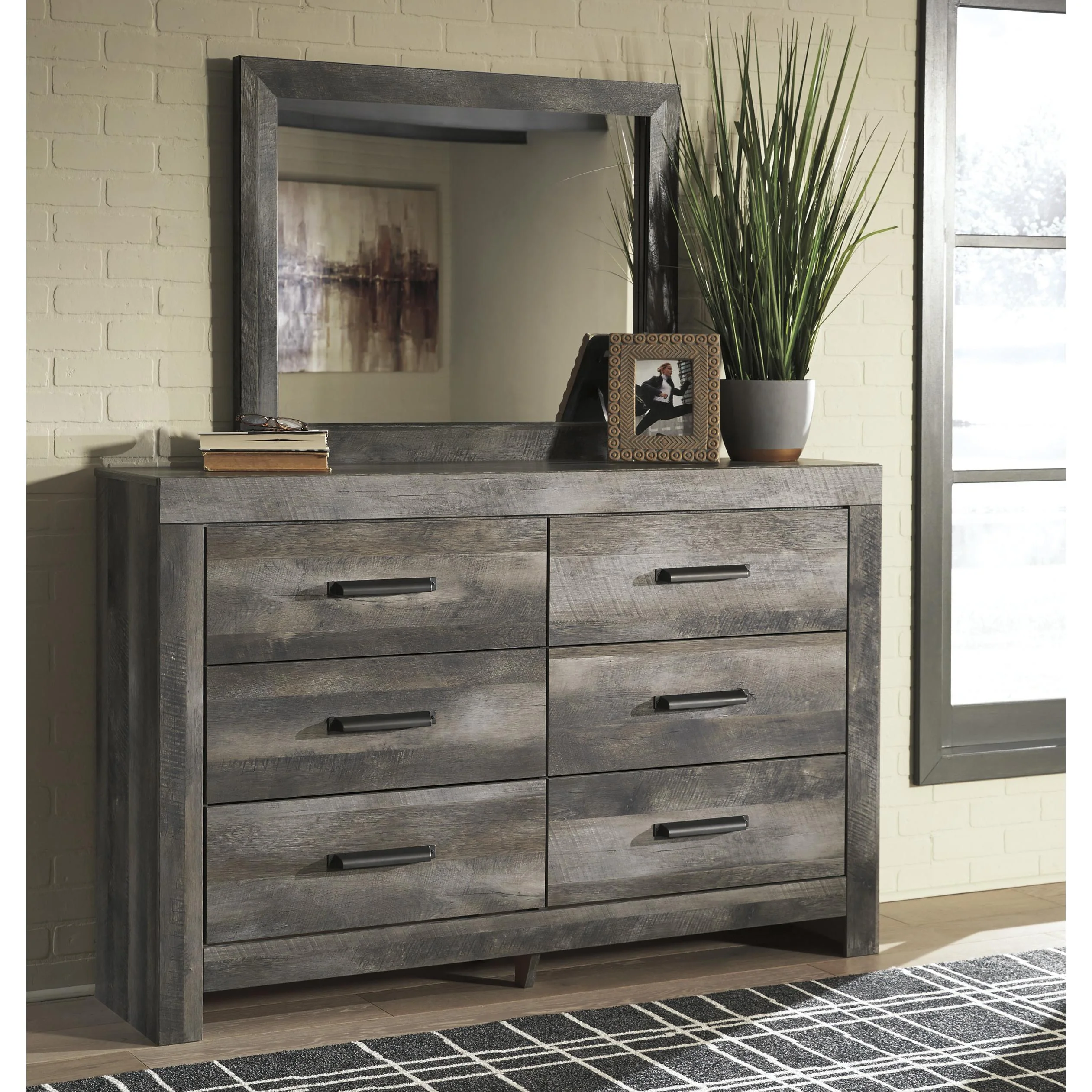 Signature Design by Ashley Wynnlow Dresser Mirror B440-36 - Image 2