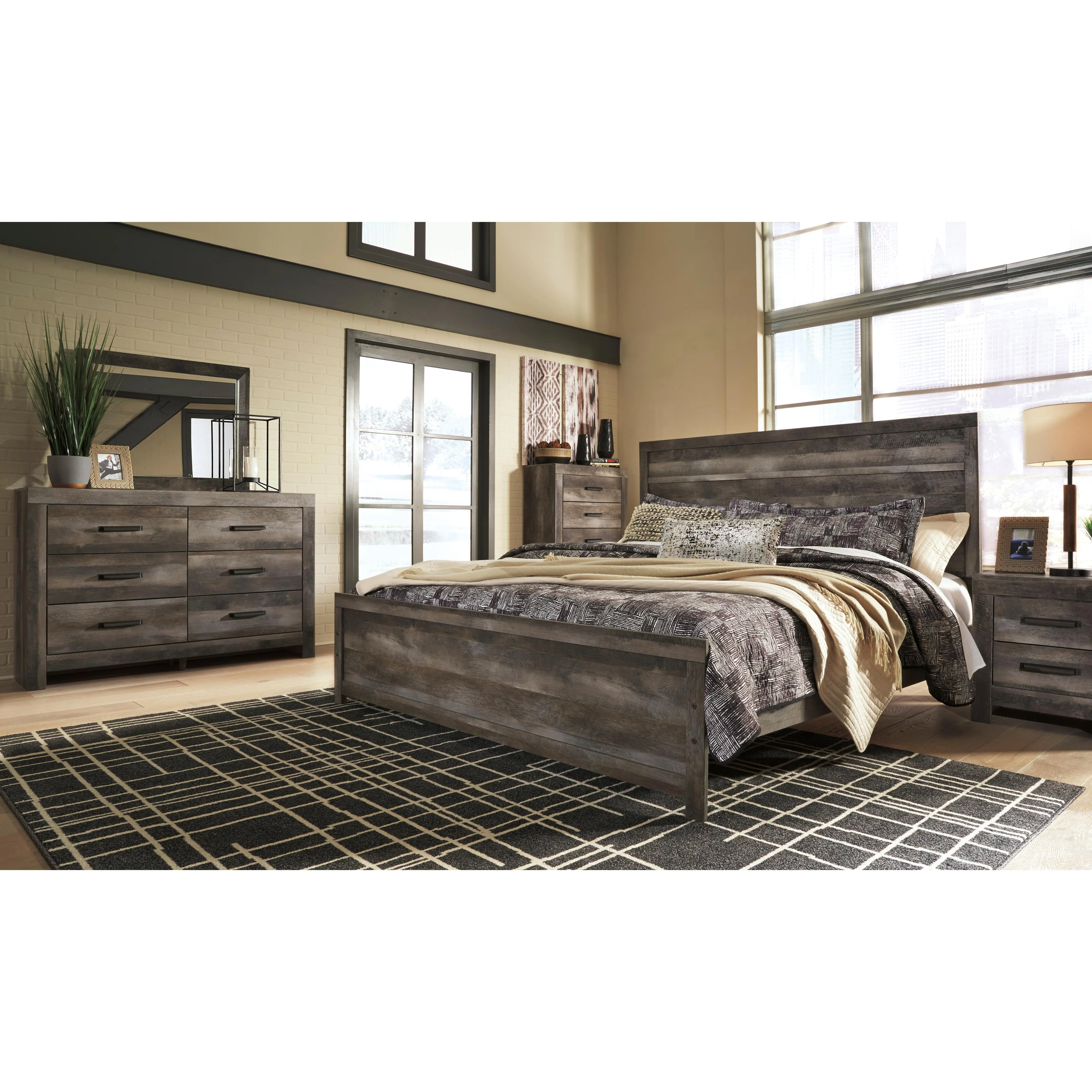 Signature Design by Ashley Wynnlow King Panel Bed B440-72/B440-97 - Image 3