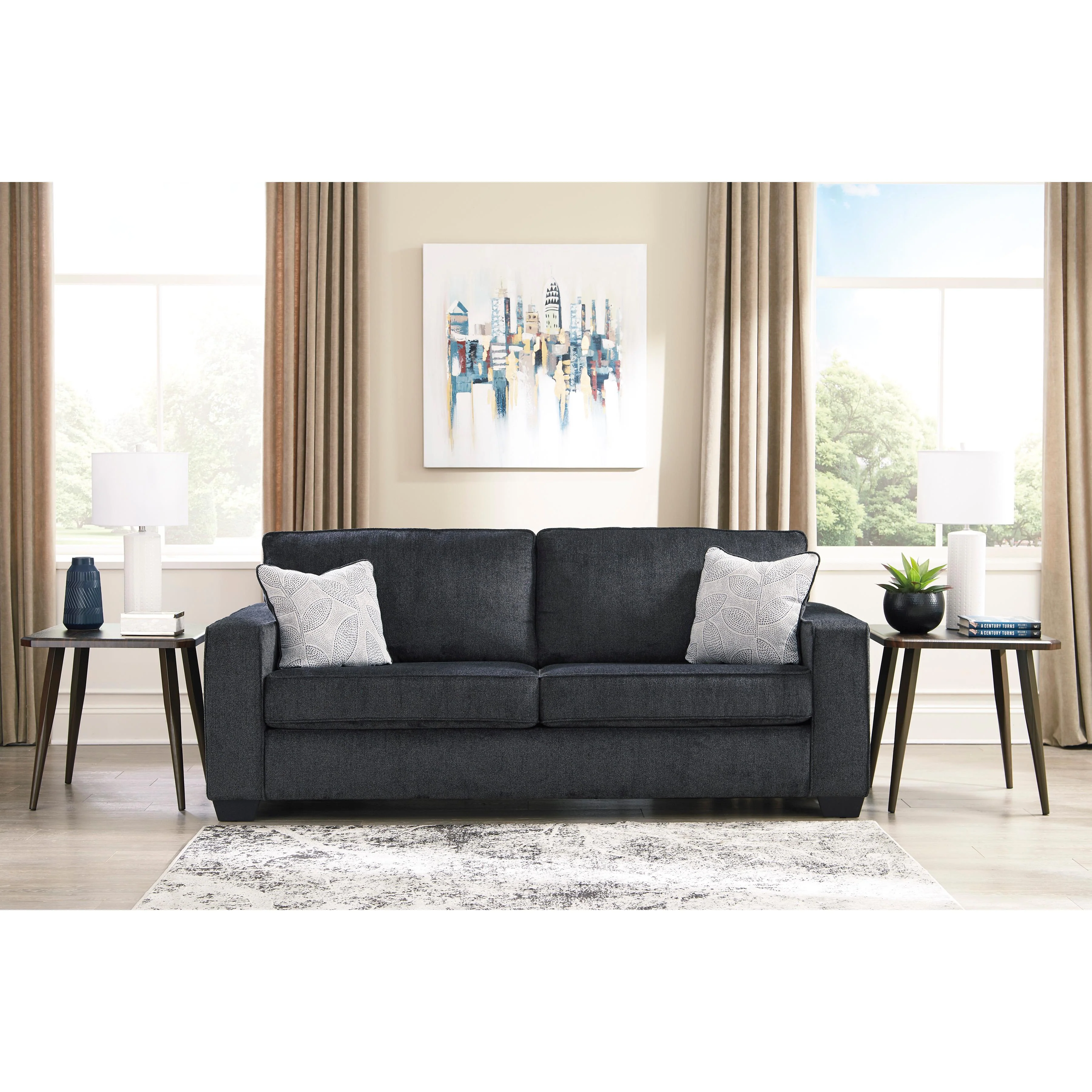 Signature Design by Ashley Altari Stationary Fabric Sofa 8721338 - Image 2