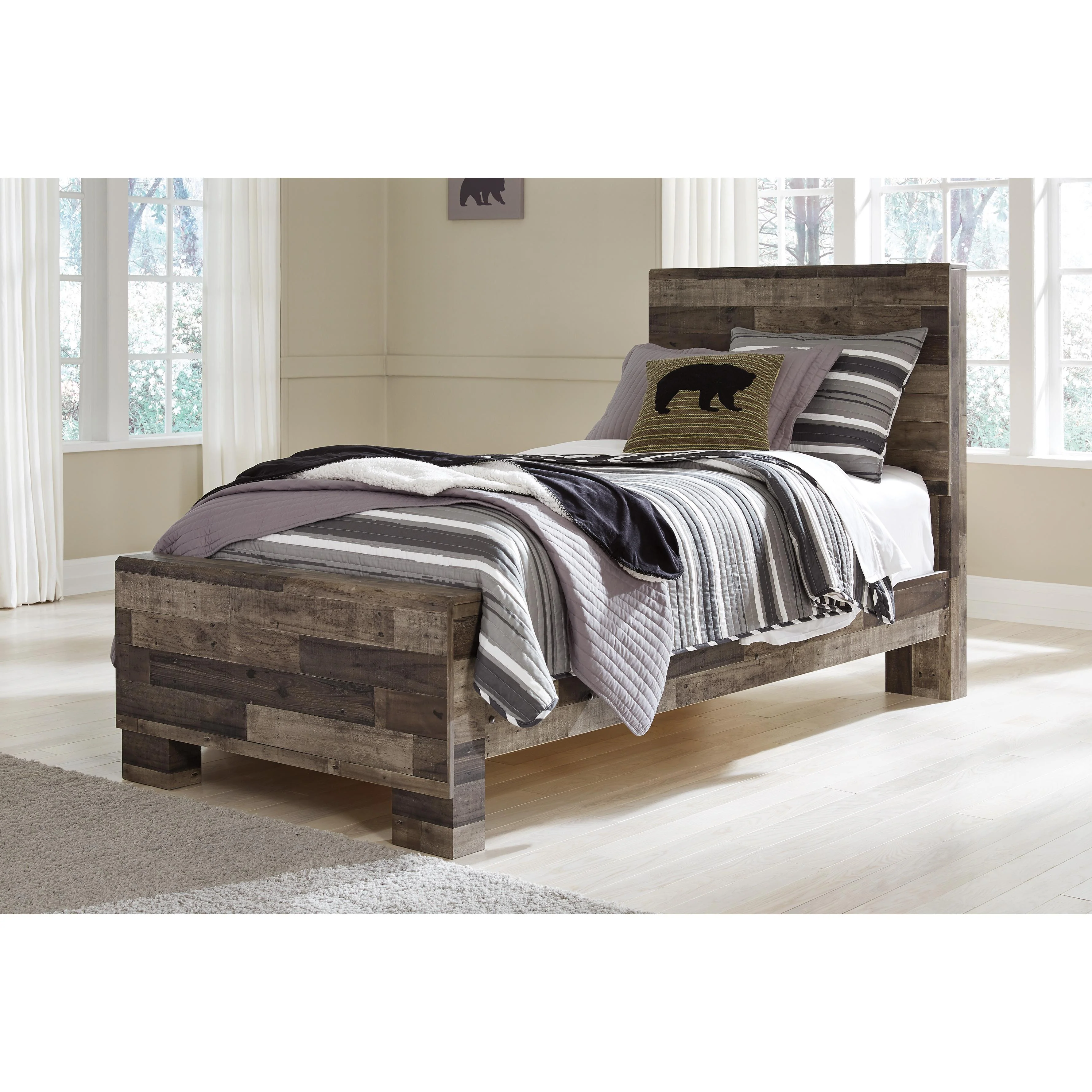 Benchcraft Derekson B200-83 Twin Panel Rails - Image 2
