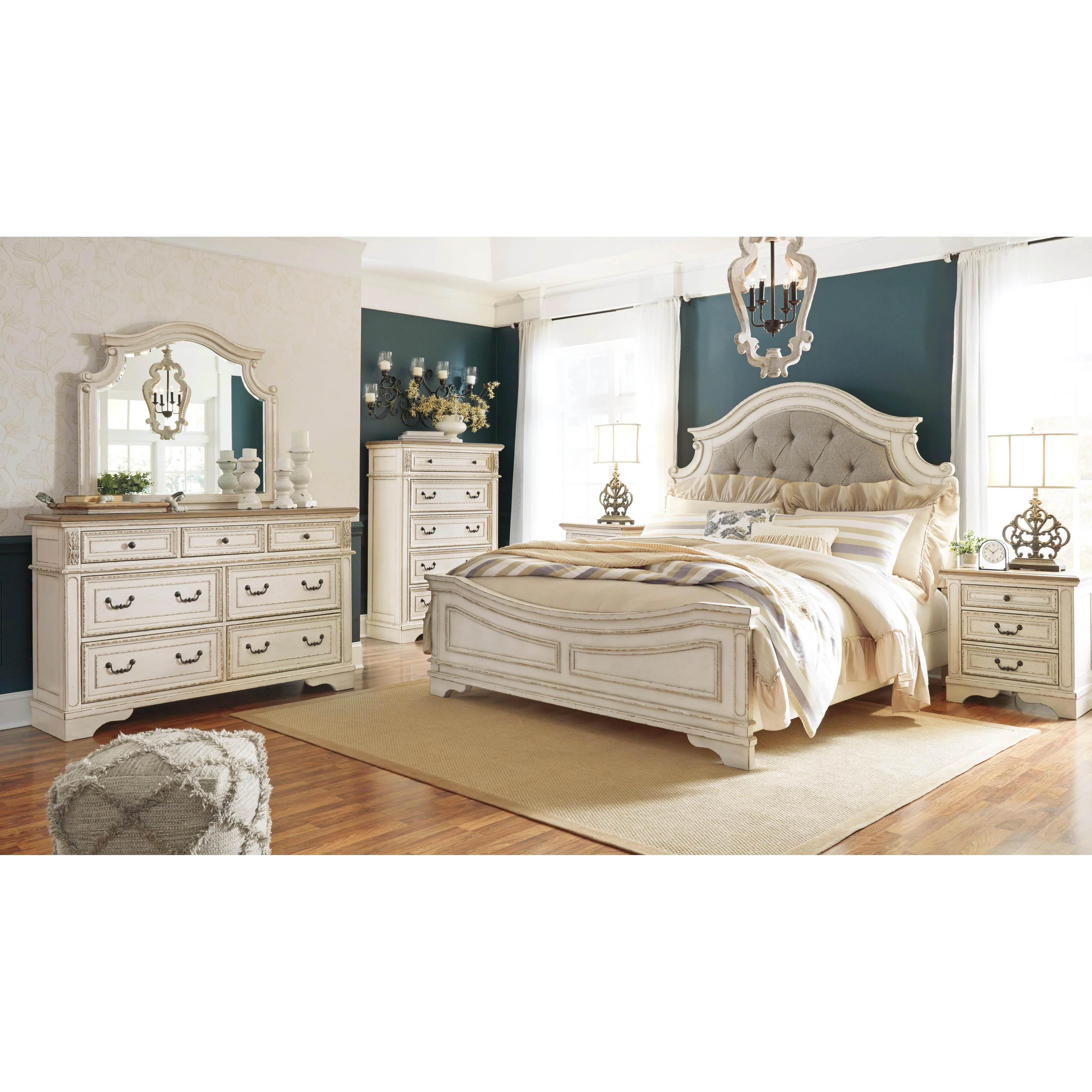 Signature Design by Ashley Realyn B743-54 Queen Panel Footboard - Image 3