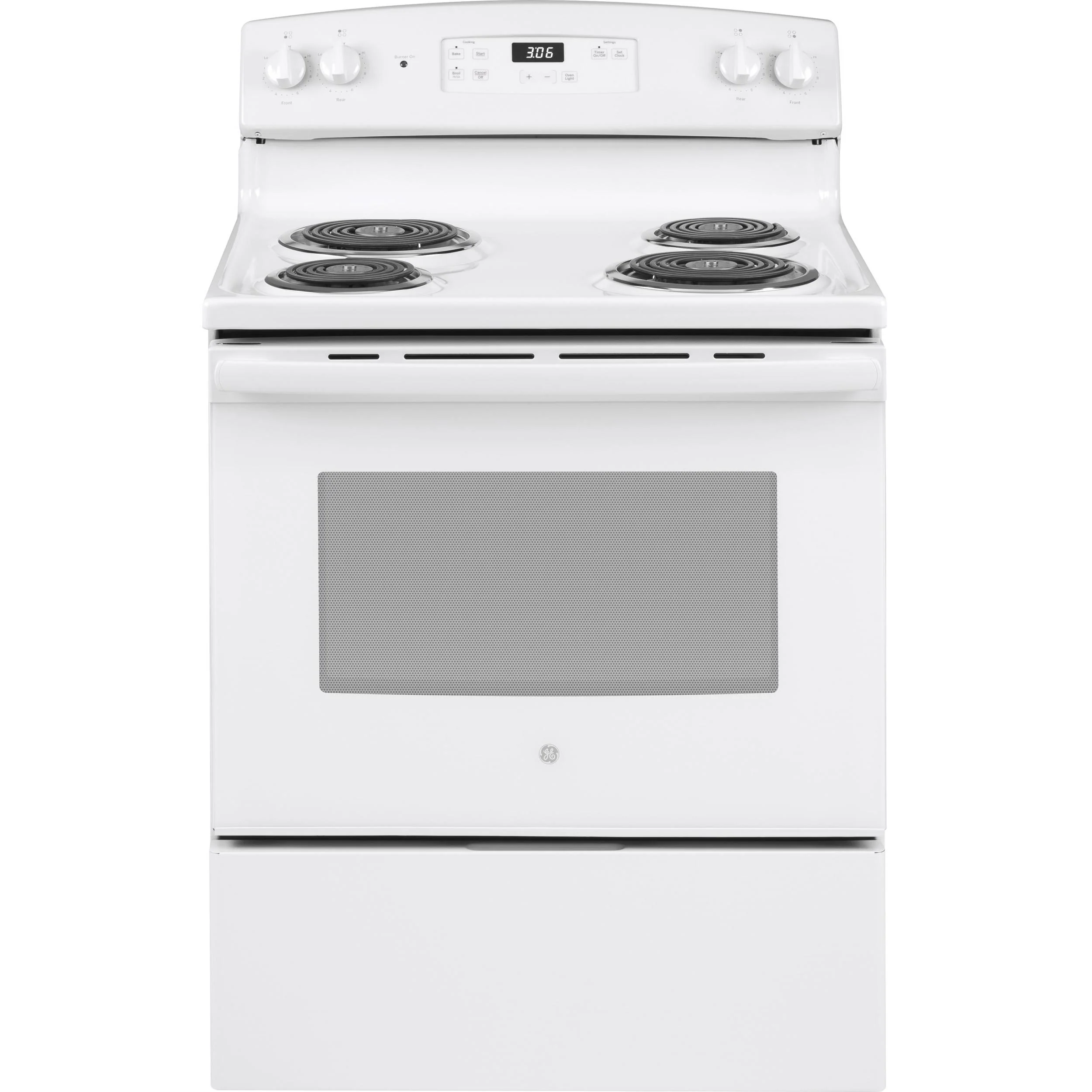 GE 30-inch Freestanding Electric Range JBS360DMWW - Image 1