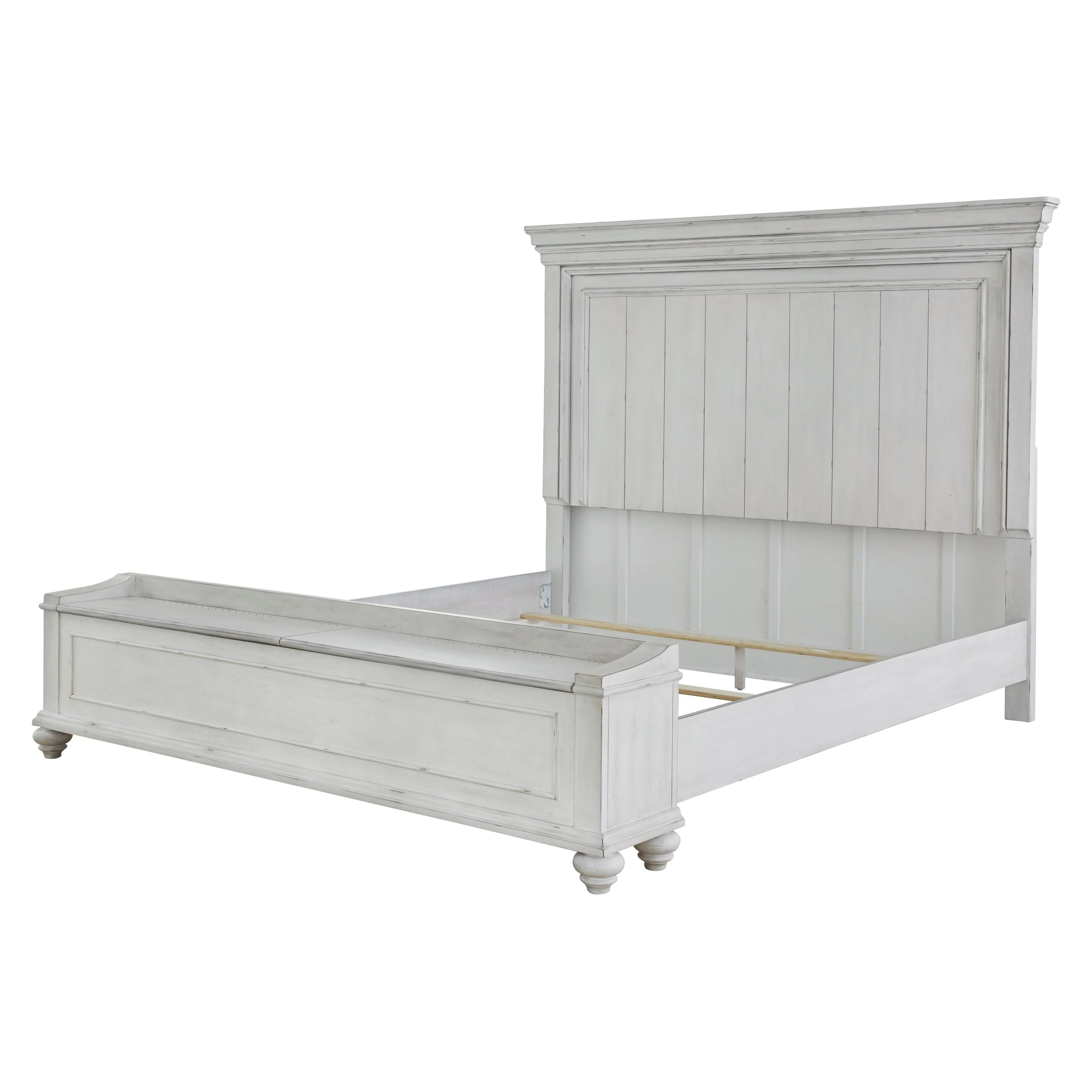 Benchcraft Kanwyn California King Panel Bed with Storage B777-58/B777-56S/B777-94 - Image 3