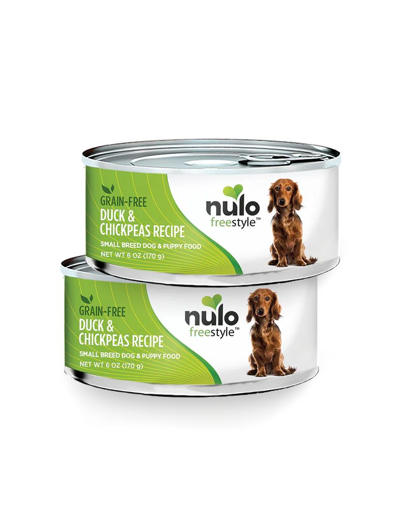 Nulo Freestyle wet Dog Food Grain Free 5.5oz Duck and Peas - Image 1