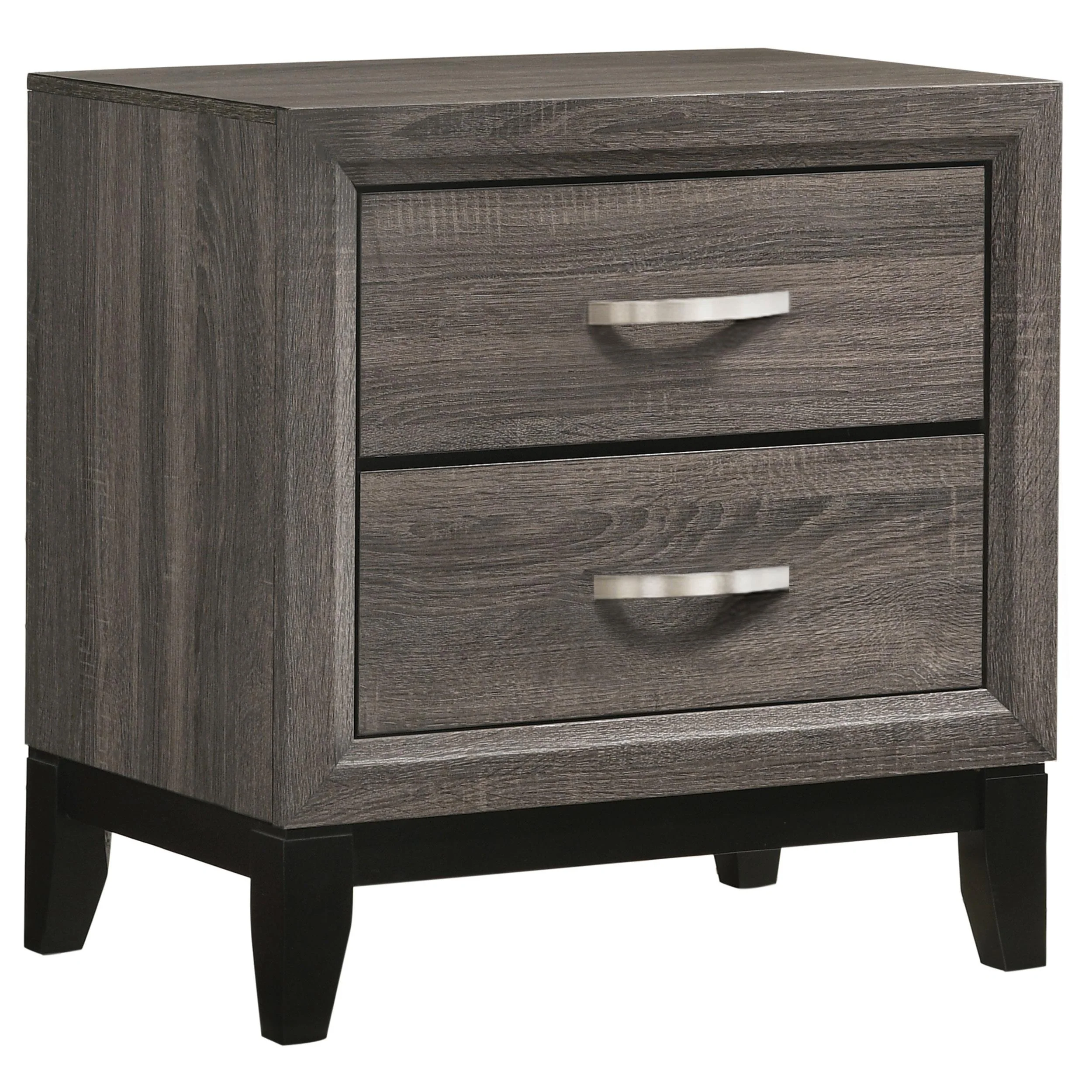 Coaster Furniture Watson 212422 2-Drawer Nightstand - Grey Oak - Image 1
