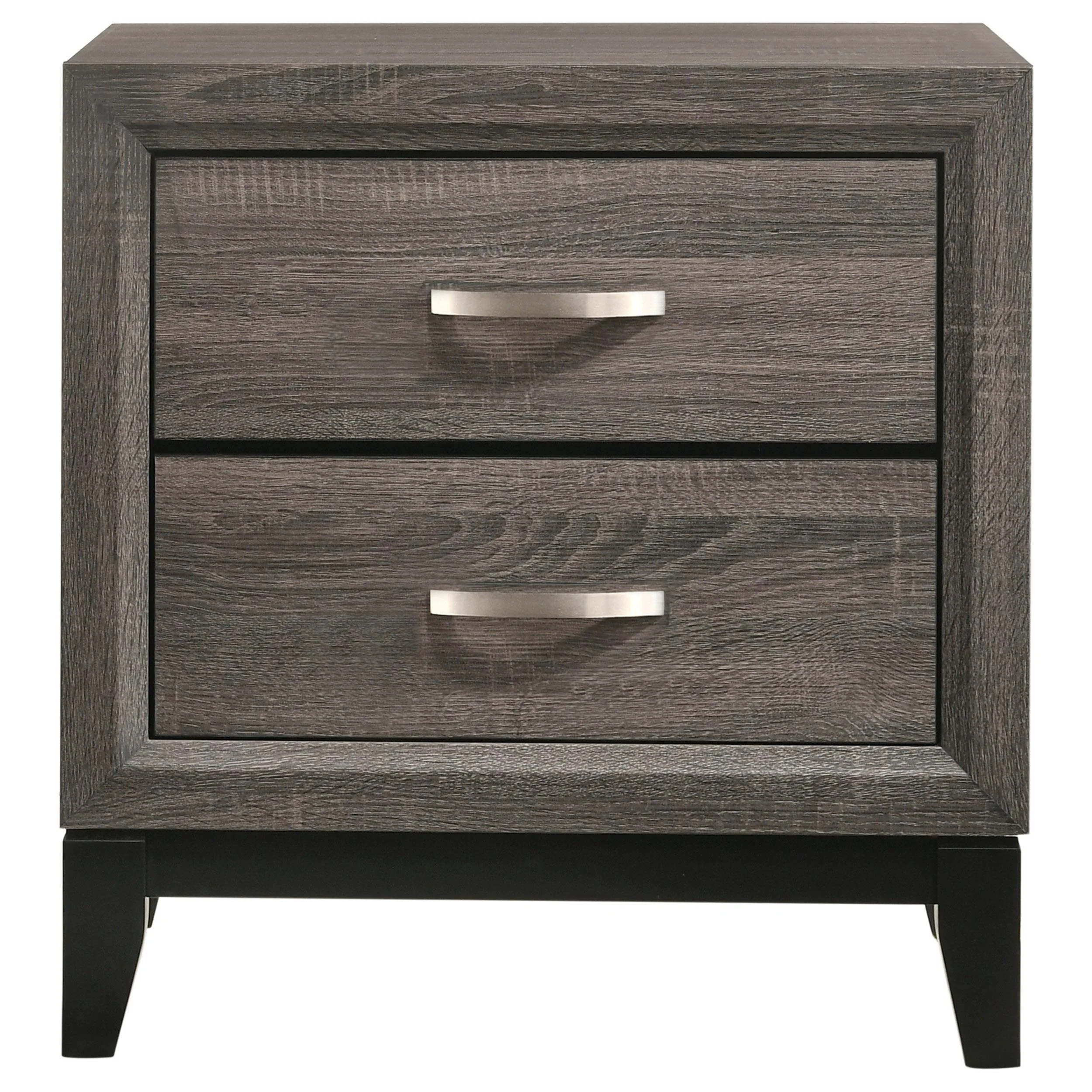 Coaster Furniture Watson 212422 2-Drawer Nightstand - Grey Oak - Image 2